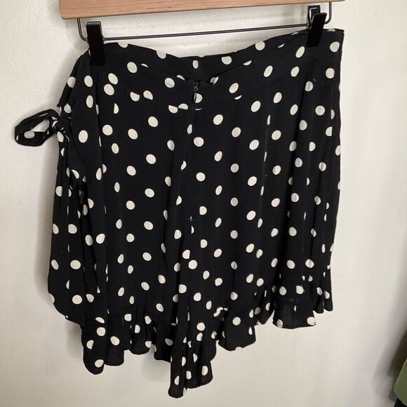Zara Polka Dot Wrap Skort - Picture 3 of 8